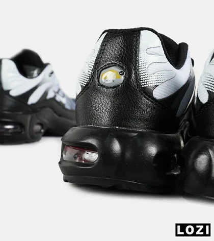 کفش کتانی مردانه و زنانه سفید طوسی مشکی NIKE AirMax Plus TN Ultra مدل 7344