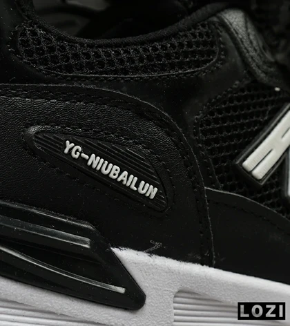 کفش کتانی مردانه مشکی NEW BALANCE yg niubailun