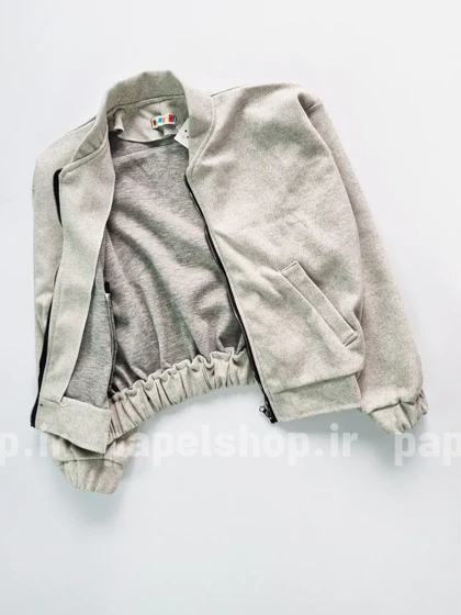 بامبر فوتر ساده جیب‌دار