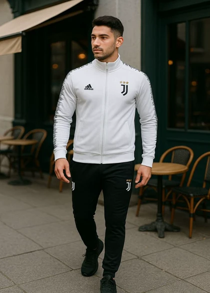 ست سویشرت شلوار یوونتوس مردانه مدل R77