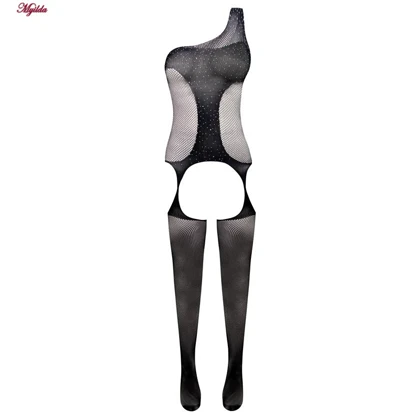 سرهمی فانتزی زنانه مدل نگین‌دار کد 4860-7067 رنگ مشکی