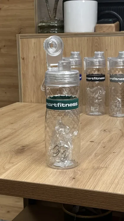 شیکر و قمقمه بدنه کریستالی کد 891