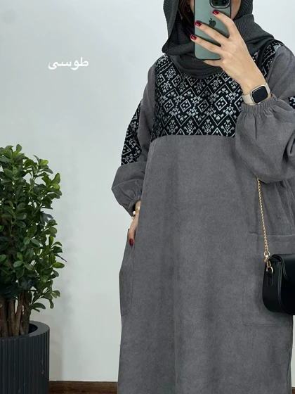 پیراهن مانتویی آوان 6