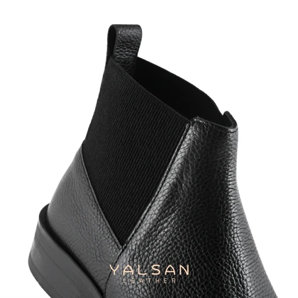 نیم بوت مردانه چرم یلسان مدل وکتور کد 584-MC