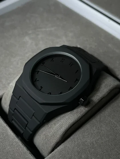 ساعت مردونه مشکی پرشین