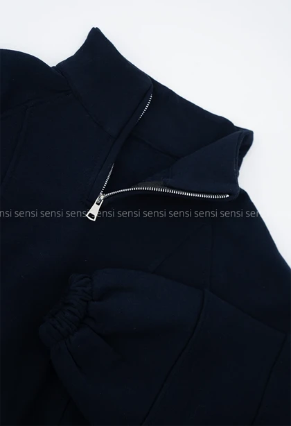 ست نیم زیپ کمر کش کد1005054