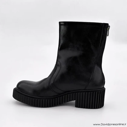 نیم بوت زنانه استرادیواریوس مدل Stradivarius Flat Ankle Boots - BTB95
