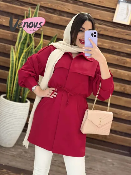 مانتو بالاژیله کمرگت