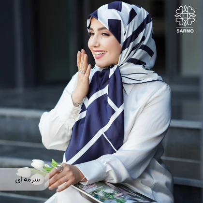 روسری ابریشم توییل نگاره