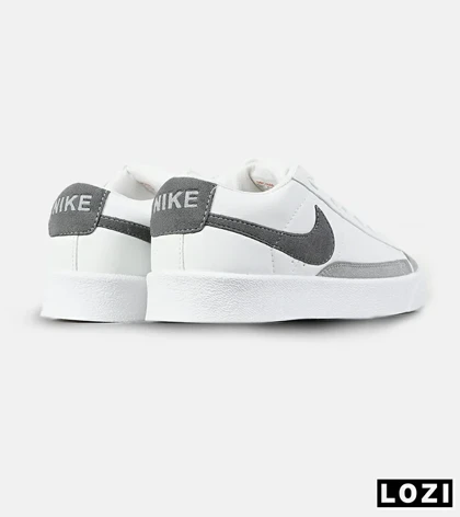 کفش نایک مردانه و زنانه سفید طوسی Nike Blazer Low 77 مدل 6925