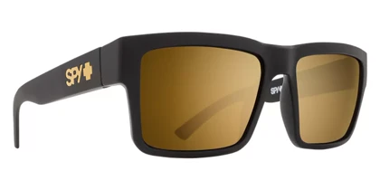 عینک آفتابی اسپای مدل SPY Montana Soft Matte Black Happy Bronze W Gold Mirror