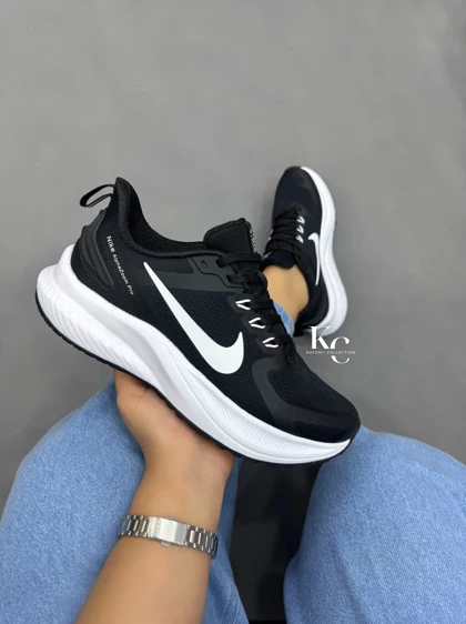 کتانی نایک آلفا زوم پرو مشکی سفید Nike Alpha zoom pro