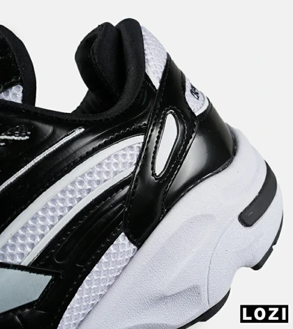 کفش کتانی مردانه و زنانه مشکی سفید New Balance 1000 مدل 7556