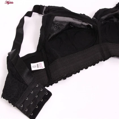 سوتین زنانه پانیذ مدل بدون فنر کد 66369 رنگ مشکی