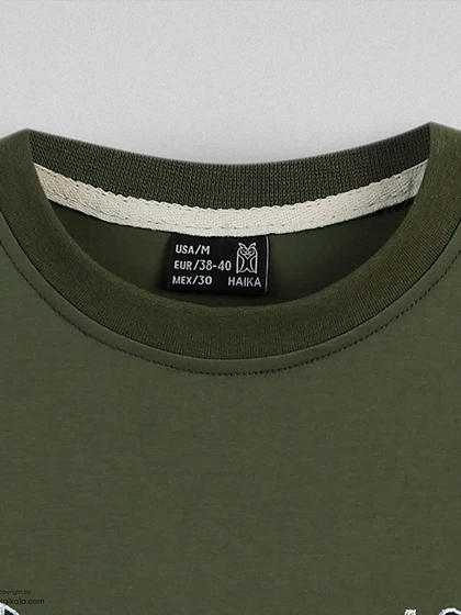 تیشرت باکسی پستو