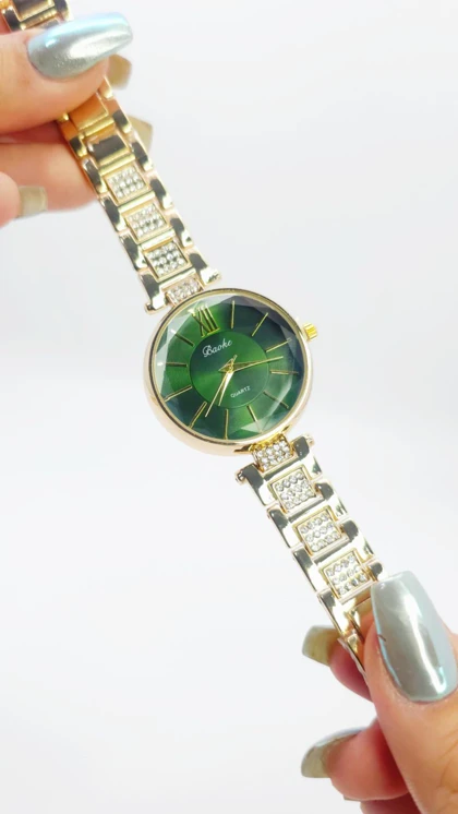 ساعت مچی زنانه باوک Baoke نگین‌دار با موتور کوارتز