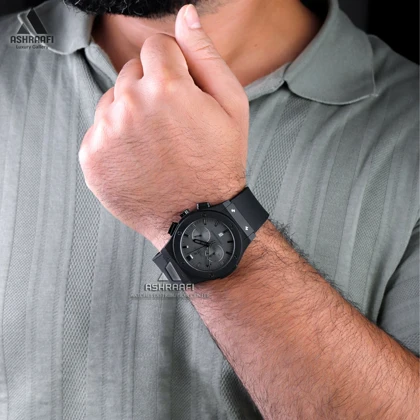 ساعت هابلوت مشکی Hublot Classic Fusion 7079