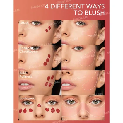 رژگونه مایع مات شیگلم مدل COLOR BLOOM