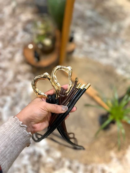 کمربند بندی چرم