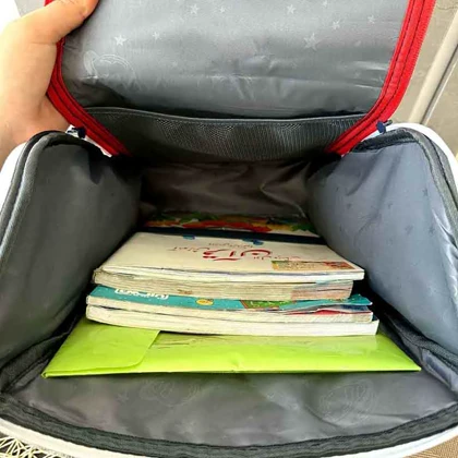 کوله پشتی وارداتی دخترانه