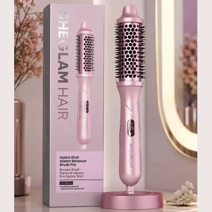 سشوار برس دار شیگلم SHEGLAM اصل مدل sgh-sbp-01 با فناوری بخار