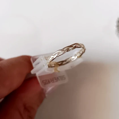 انگشتر نقره زنجیری