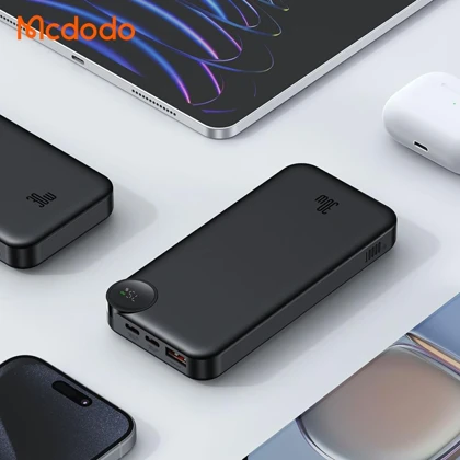 پاوربانک 10000 تایپ سی و USB با توان 30 وات مک دودو MCDODO MC-3850