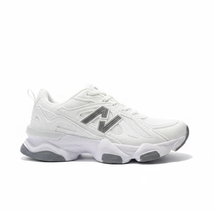 کفش کتانی نیوبالانس 9060 سفید زیره طوسی کد 295013
