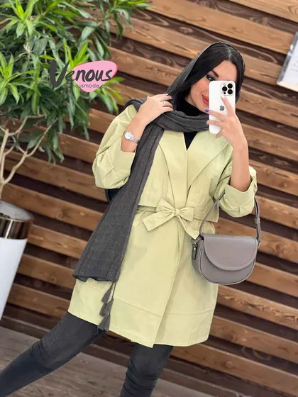 بارانی بالاژیله کمردار