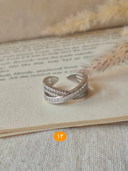 انگشتر جواهری فری سایز 15 مدل