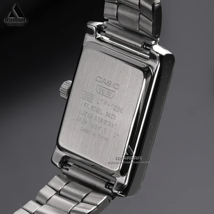 ساعت کاسیو صفحه مستطیلی Casio LTP-1234DS-4A