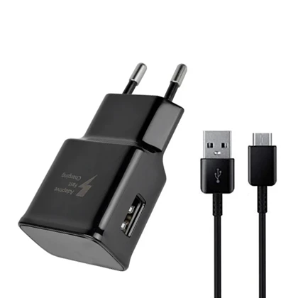 شارژر اصلی سامسونگ 15 وات S10 فست شارژر کابل تایپ سی
