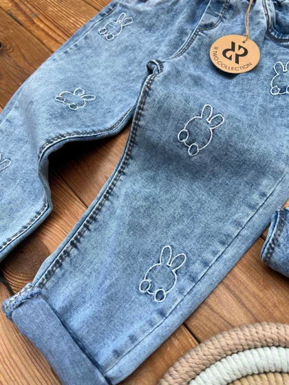 شلوار لی مام استایل دخترانه جدید