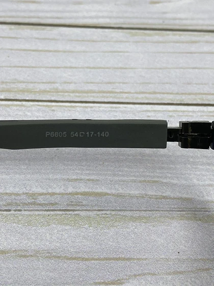 خرید عینک آفتابی پرسول مدل P6805 فریم کائوچو رنگ سورمه‌ای و نوک‌مدادی