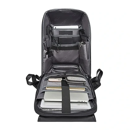 کوله پشتی اورجینال بنج مدل BANGE - BG7276 + قفل ضد سرقت