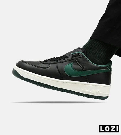 کفش مردانه و زنانه مشکی سبز NIKE AIR FORCE مدل 5349
