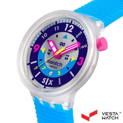 ساعت مچی مردانه و زنانه سواچ SWATCH مدل SB01K400