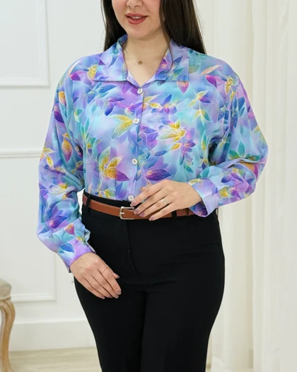 شومیز زنانه گلبرگ کد محصول 1660