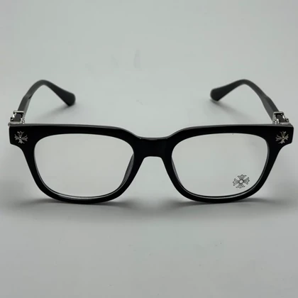 عینک بلوکات کروم هارتز مشکی نقره ای Chrome Hearts 2273 با پک کامل کروم هارتز - کیفیت مستر