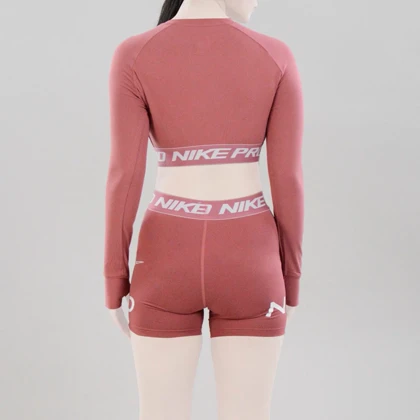 ست نیم‌تنه و کشاله بند ورزشی زنانه مدل Dri Fit-612 صورتی