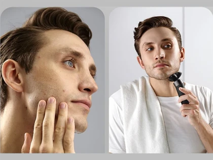 ریش تراش شارژی میسون Jifeng Speed ​​Net Electric Shaver Mason PS8203