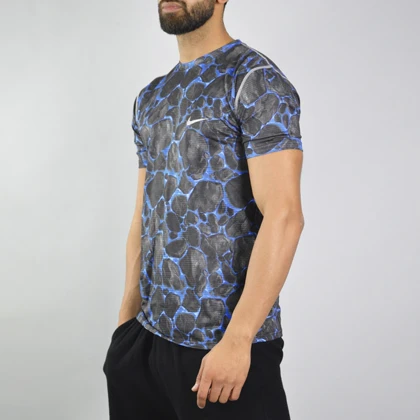 تیشرت ورزشی مردانه نایک مدل GMS-3G1302 آبی