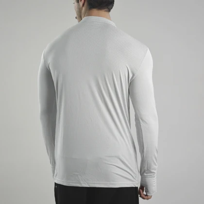 استرج نیم زیپ ورزشی مردانه نایک مدل VHD-Dri Fit-4K0978 سفید