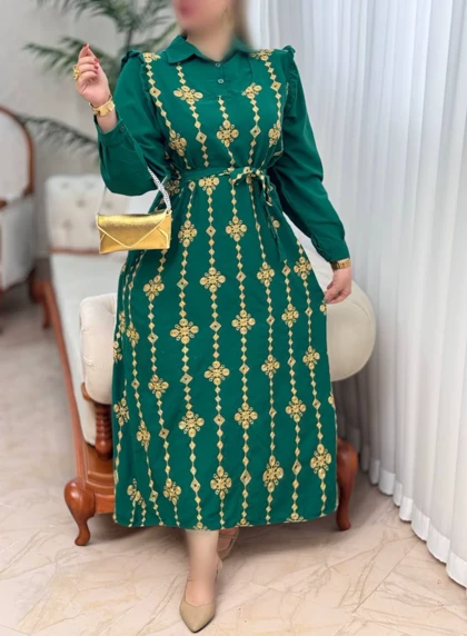 پیراهن طلاکوب ستاره کد 50208