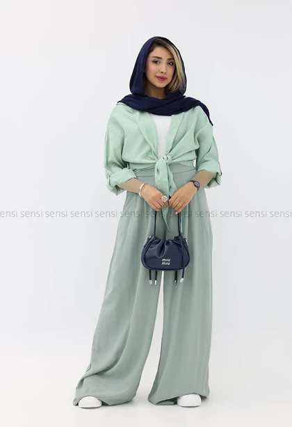 شومیز گره‌ای پری ساده
