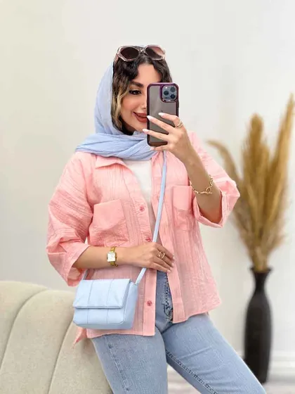 شومیز دو جیب دیما