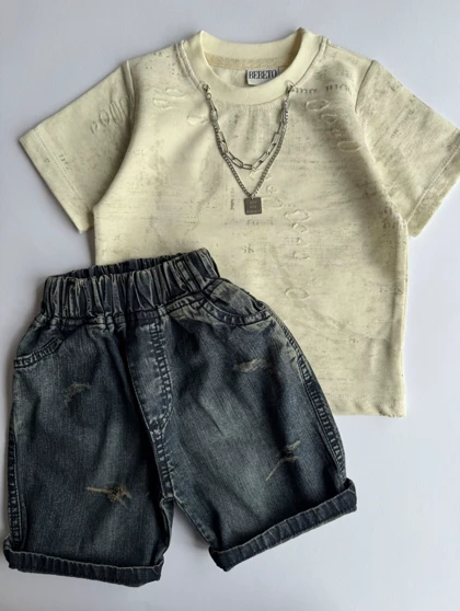 تیشرت شلوارک زاپ‌دار PERFECT