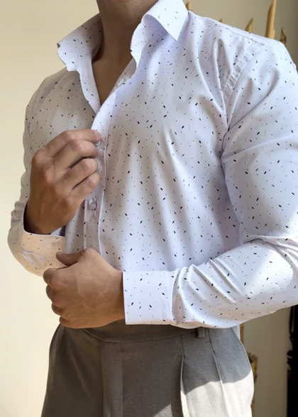 پیراهن پترن دار کد 552