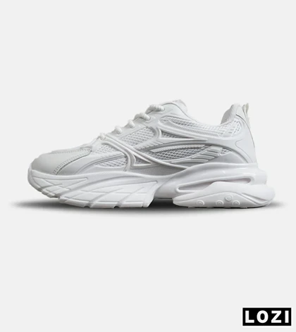 کفش کتانی مردانه و زنانه سفید BALENCIAGA runner sneaker مدل 7892