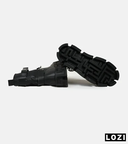 بوت مردانه مشکی VERSACE مدل 5761